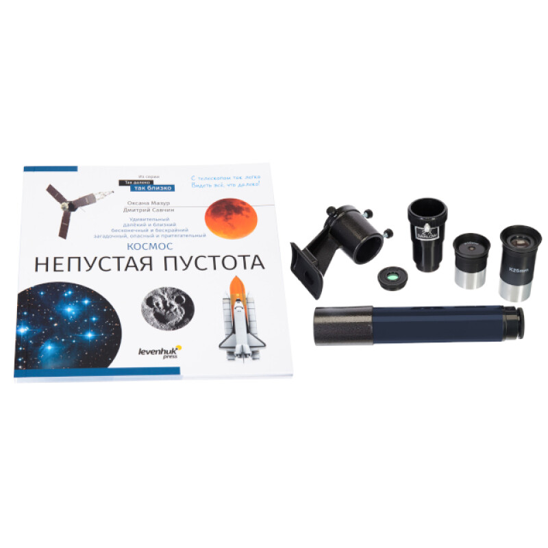 Levenhuk Discovery Spark 114 EQ телескоп с книгой