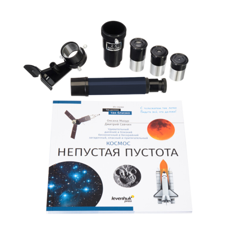 Levenhuk Discovery Spark 769 EQ телескоп с книгой