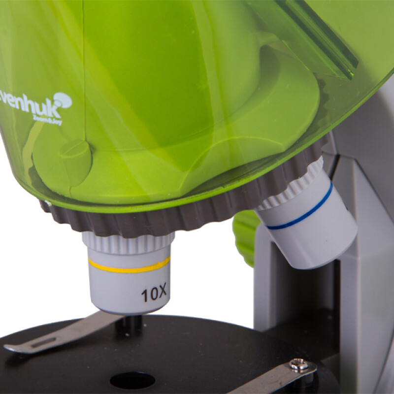 Levenhuk LabZZ M101 микроскоп Lime\Лайм