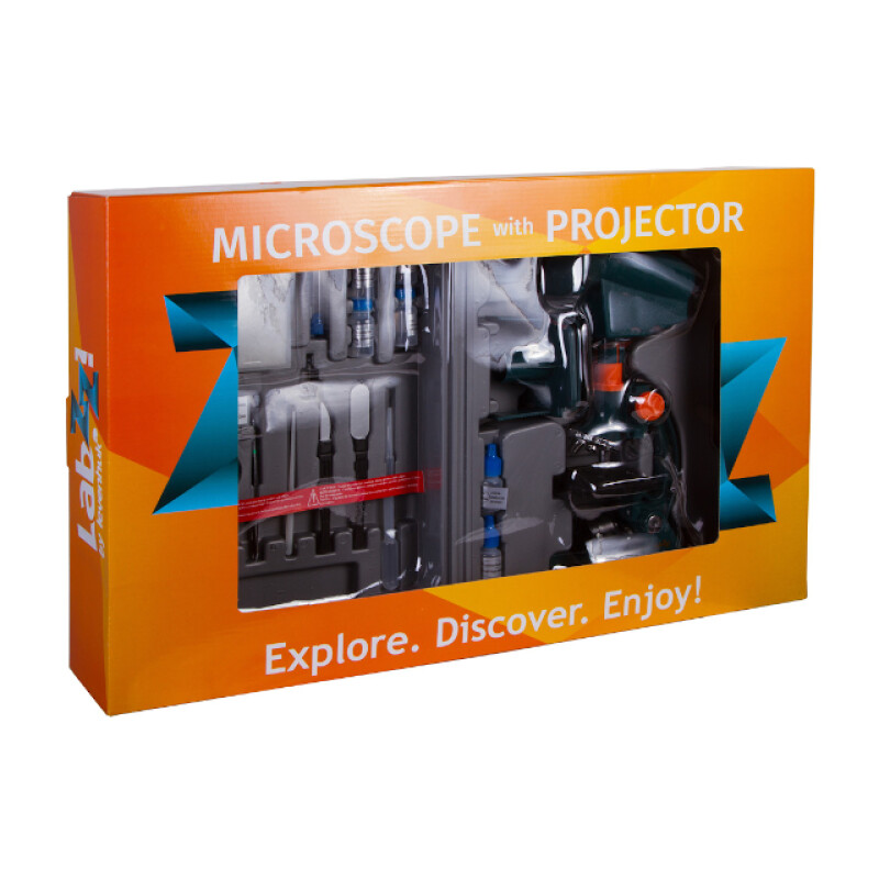 Levenhuk LabZZ M3 микроскоп с адаптером для фотоаппарата