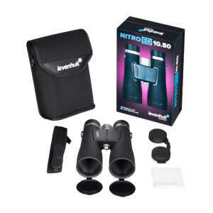 Levenhuk Nitro ED 10x50 бинокль