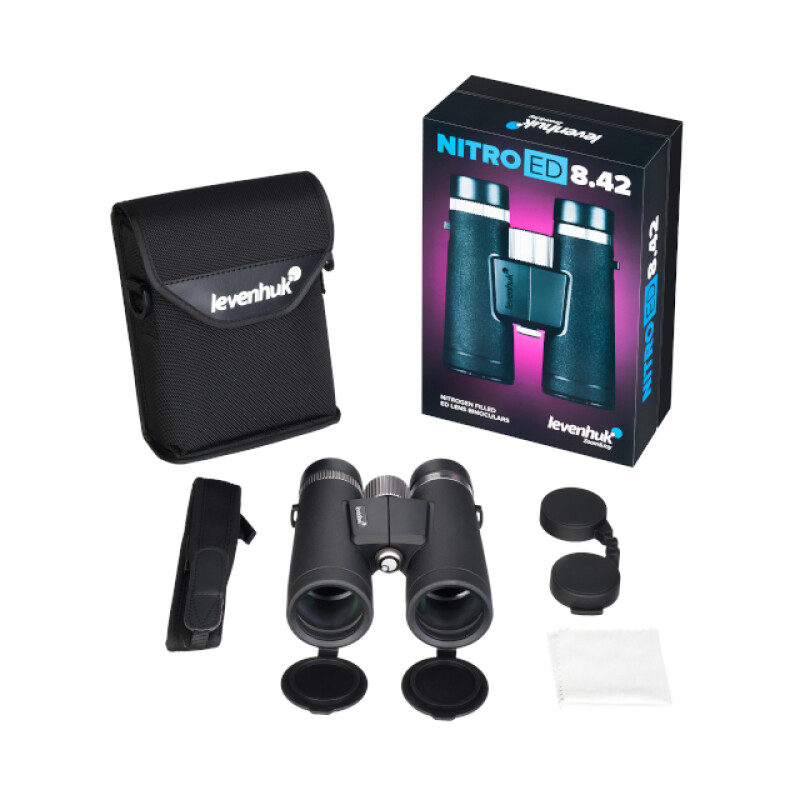 Levenhuk Nitro ED 8x42 бинокль