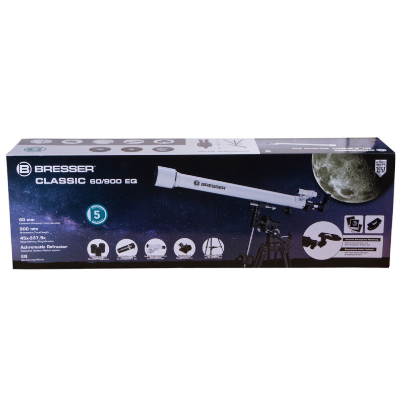 Bresser Classic 60/900 EQ телескоп