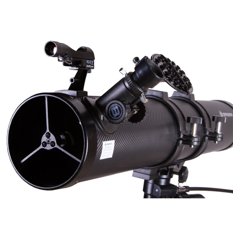 Bresser Galaxia 114/900 EQ телескоп с адаптером для смартфона