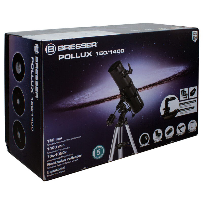 Bresser Pollux 150/1400 EQ3 телескоп