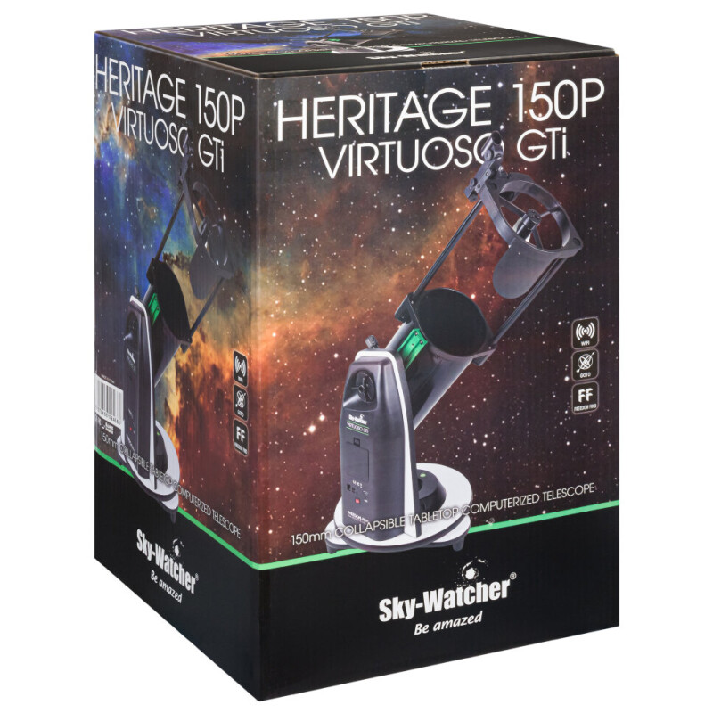 Sky-Watcher Dob 150/750 Retractable Virtuoso GTi GOTO телескоп настольный