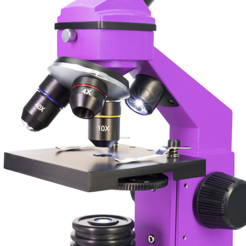 Levenhuk Rainbow 2L PLUS микроскоп Amethyst\Аметист
