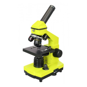 Levenhuk Rainbow 2L PLUS микроскоп Lime\Лайм