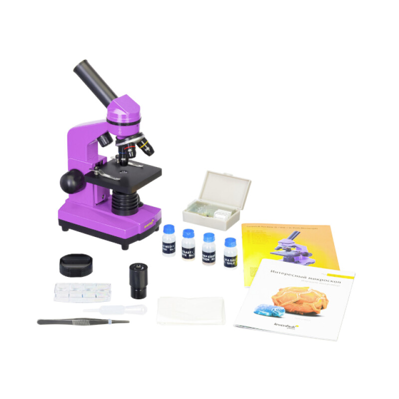 Levenhuk Rainbow 2L микроскоп Amethyst\Аметист