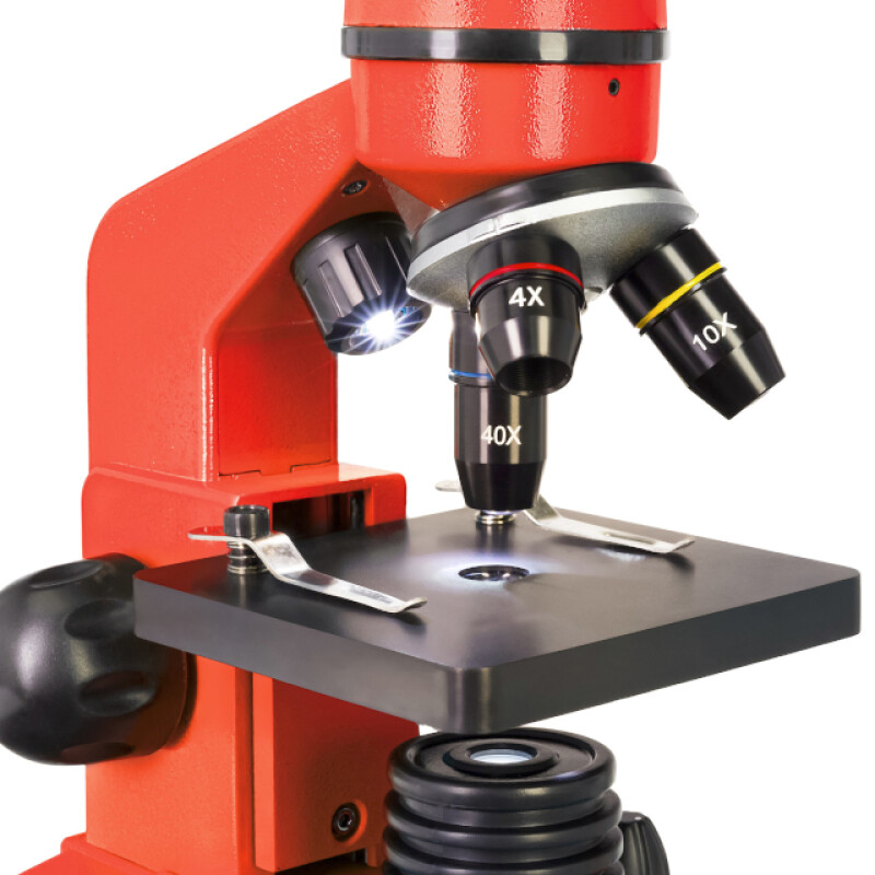 Levenhuk Rainbow 2L микроскоп Orange\Апельсин