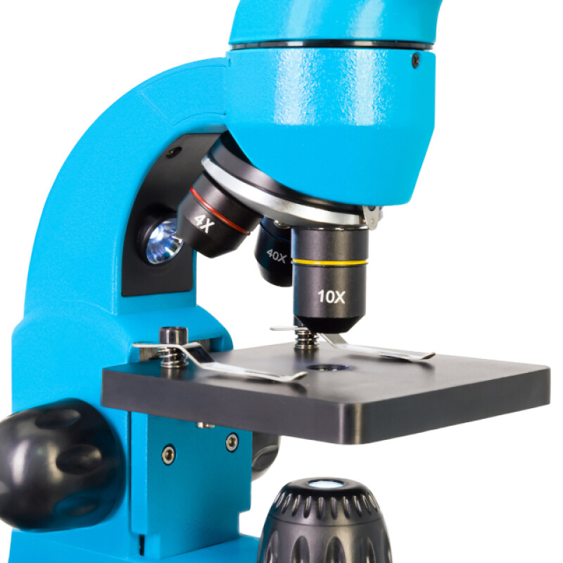 Levenhuk Rainbow 50L PLUS микроскоп Azure\Лазурь