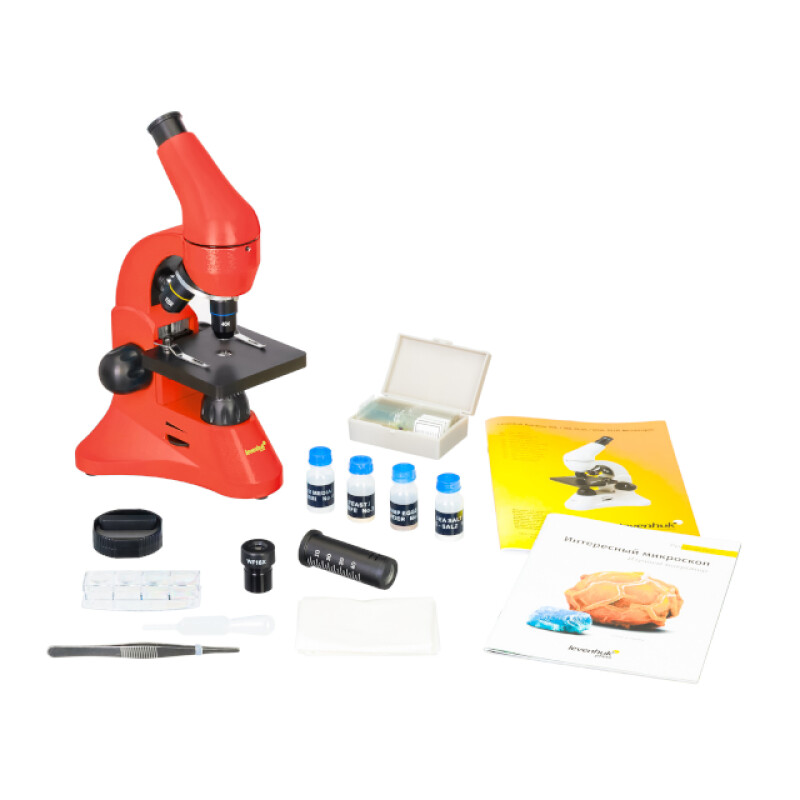 Levenhuk Rainbow 50L PLUS микроскоп Orange\Апельсин