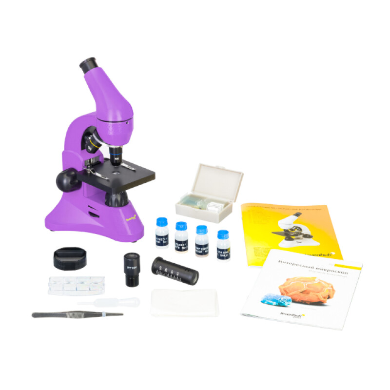 Levenhuk Rainbow 50L микроскоп Amethyst\Аметист