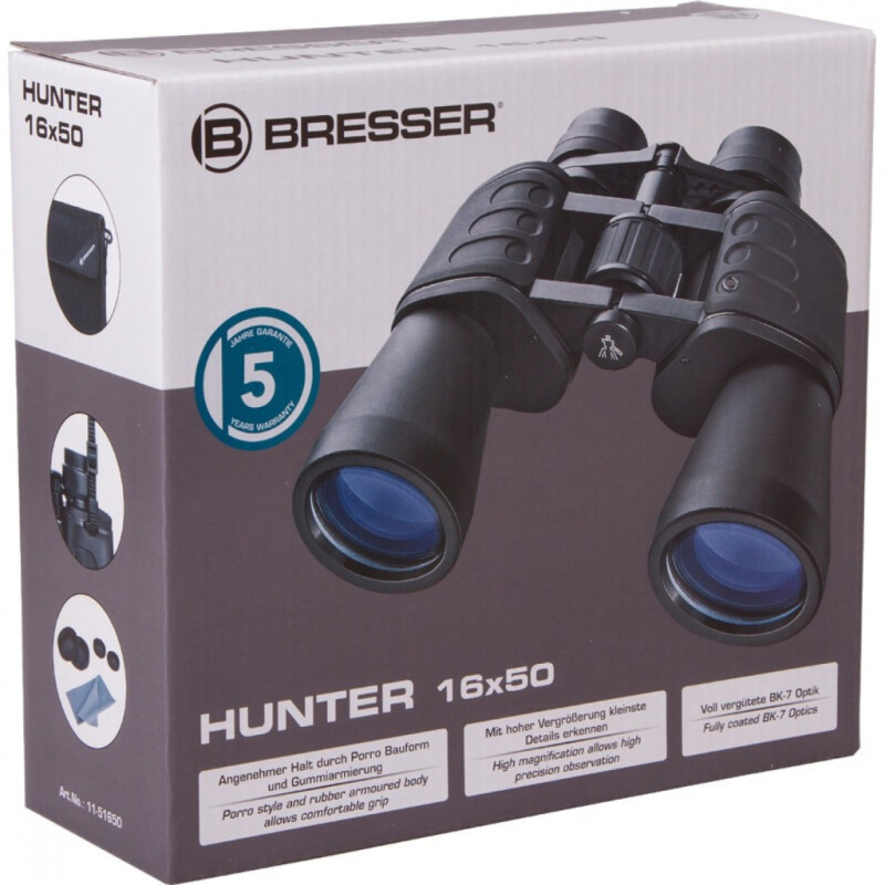 Bresser Hunter 16x50 бинокль