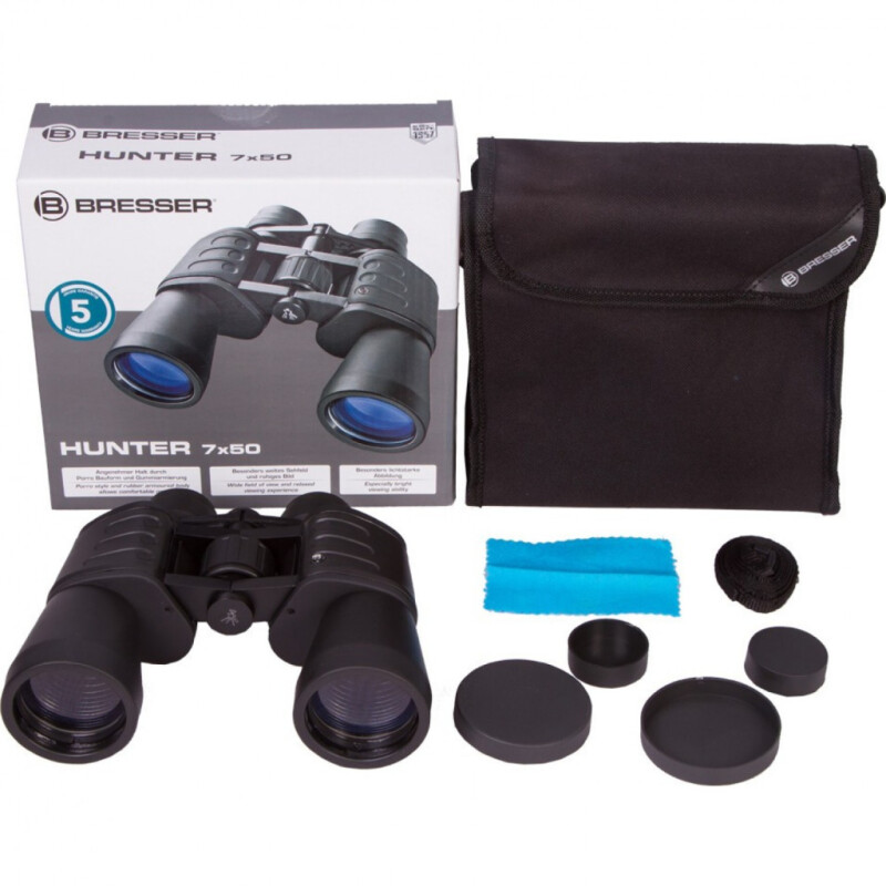 Bresser Hunter 7x50 бинокль