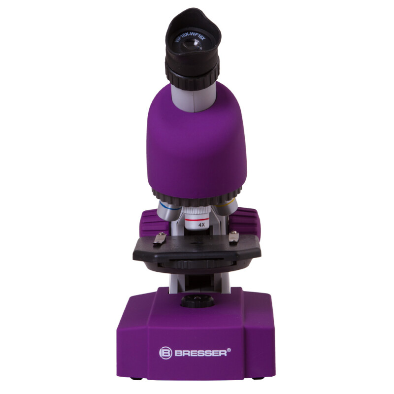 Bresser Junior 40x-640x микроскоп фиолетовый