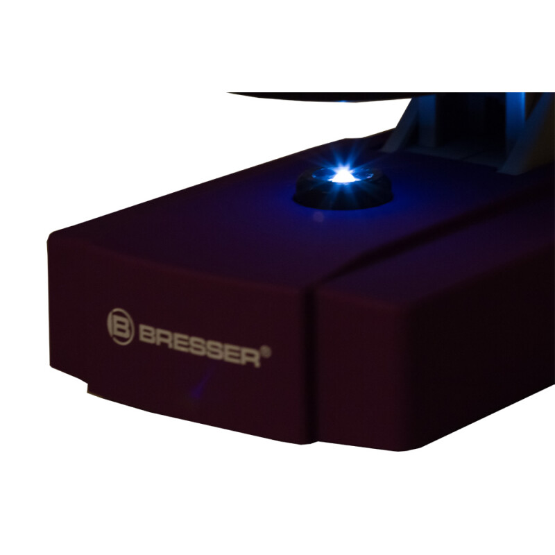 Bresser Junior 40x-640x микроскоп фиолетовый