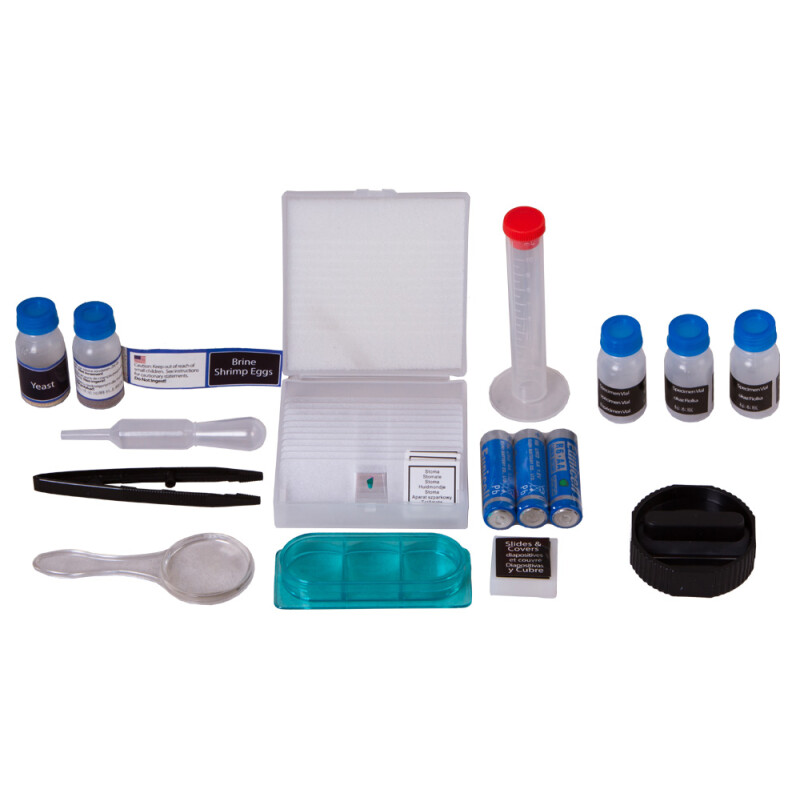 Bresser Junior 40x-640x микроскоп фиолетовый