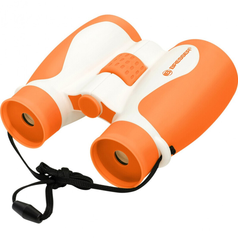 Bresser Junior 4x40 бинокль детский оранжевый