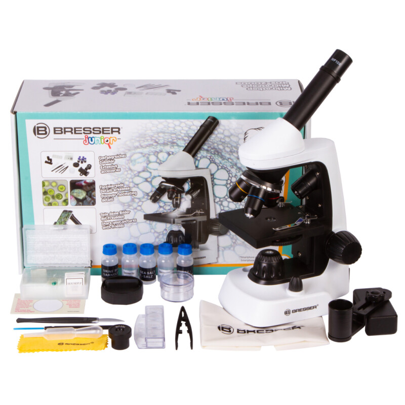 Bresser Junior Biolux 40–2000x микроскоп