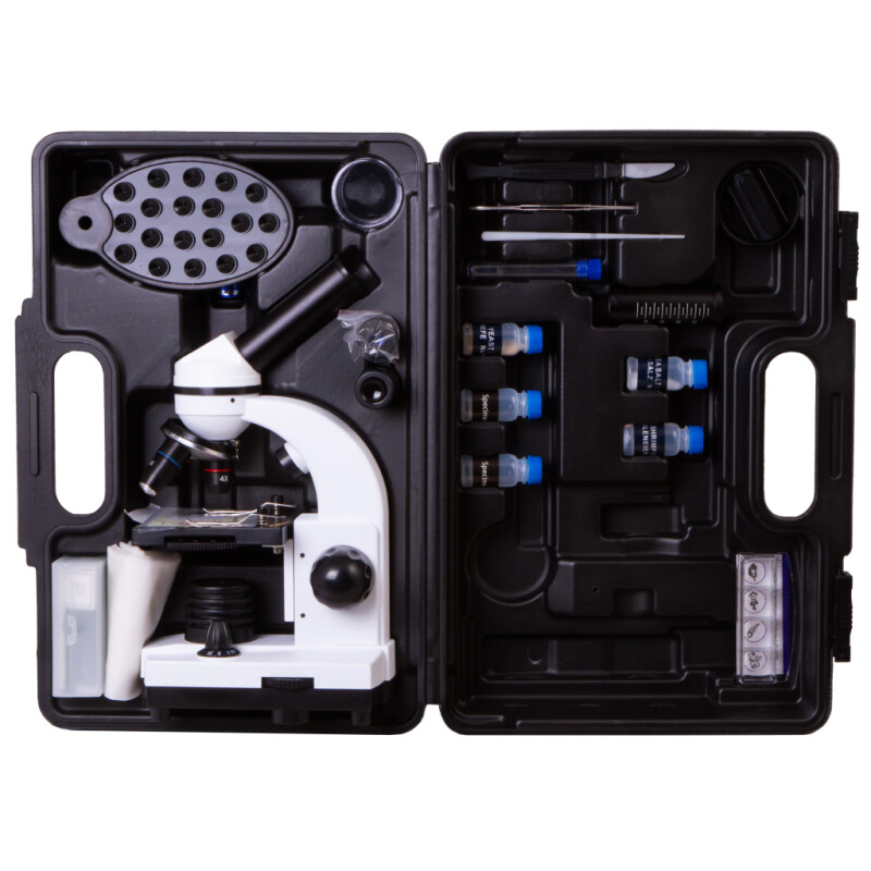 Bresser Junior Biolux SEL 40–1600x микроскоп белый в кейсе