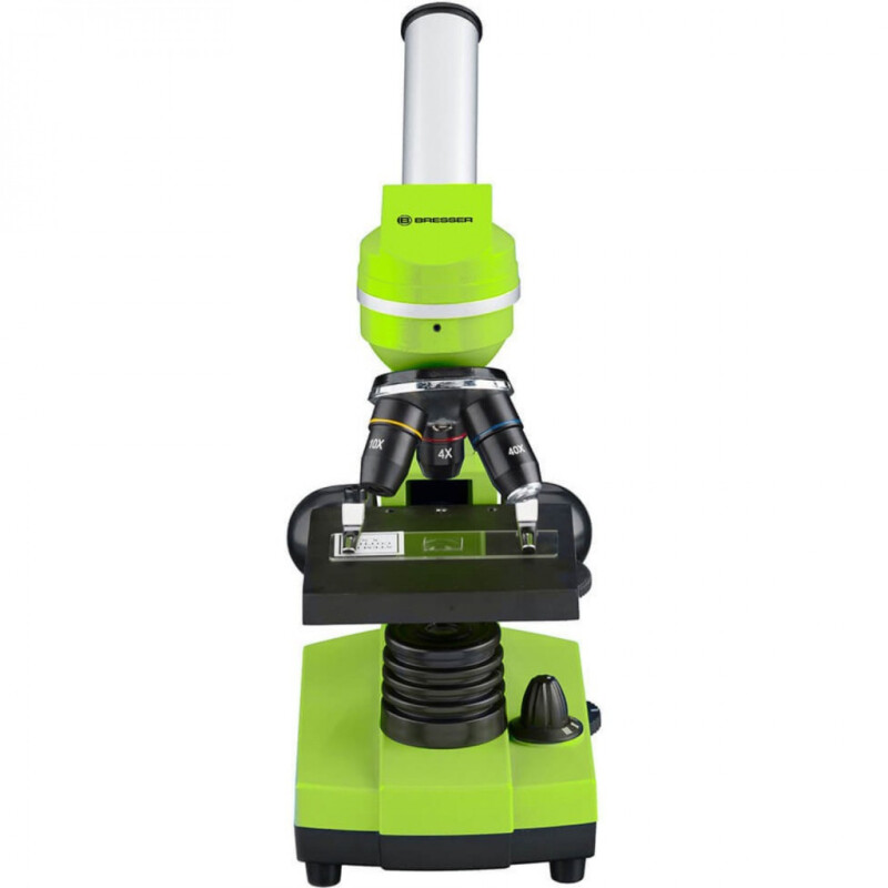 Bresser Junior Biolux SEL 40–1600x микроскоп зеленый