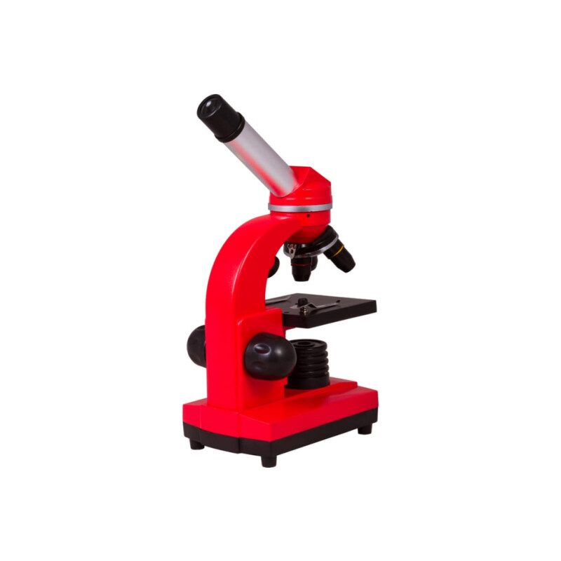 Bresser Junior Biolux SEL 40–1600x микроскоп красный