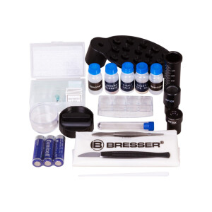Bresser Junior Biolux SEL 40–1600x микроскоп синий