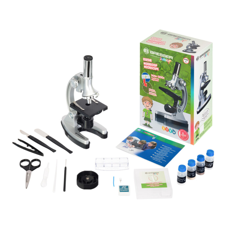 Bresser Junior Biotar 300–1200x микроскоп без кейса