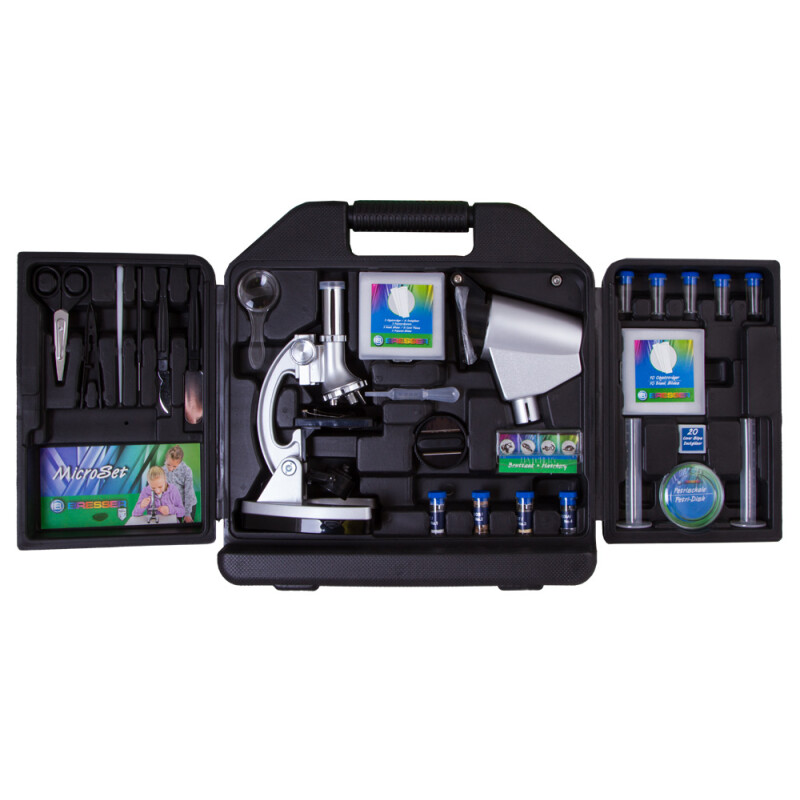 Bresser Junior Biotar 300x-1200x микроскоп, в кейсе