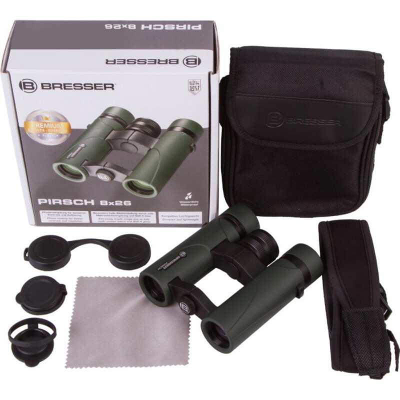 Bresser Pirsch 8x26 бинокль