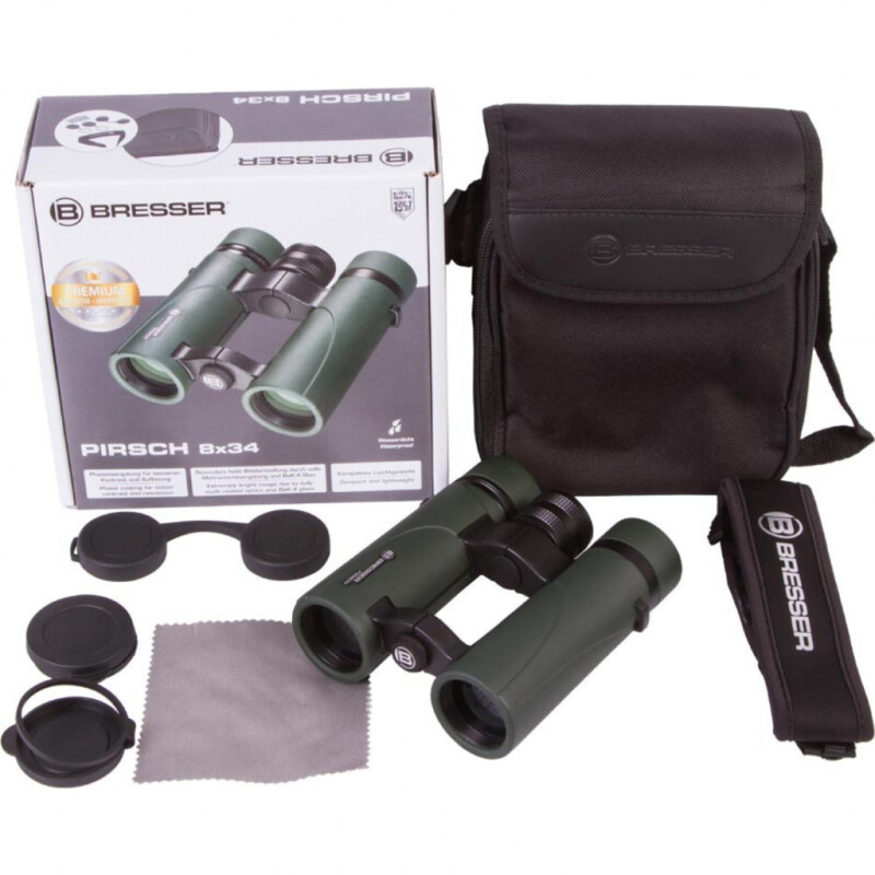 Bresser Pirsch 8x34 бинокль