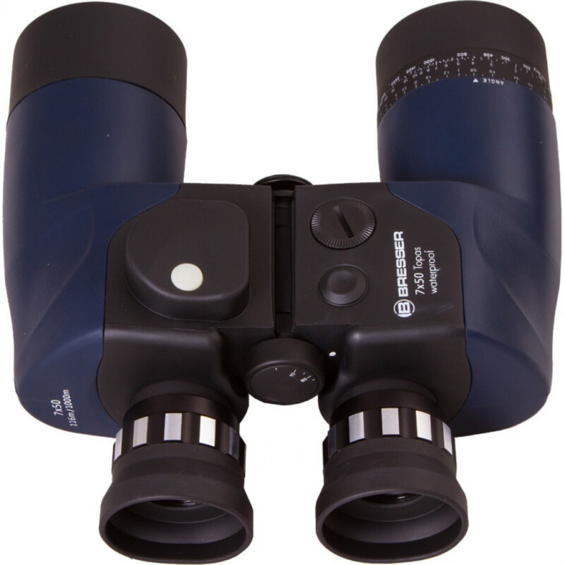 Bresser Topas 7x50 WP бинокль с компасом