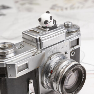 Fotokvant PRZ-014 C4 заглушка на горячий башмак лежачая панда