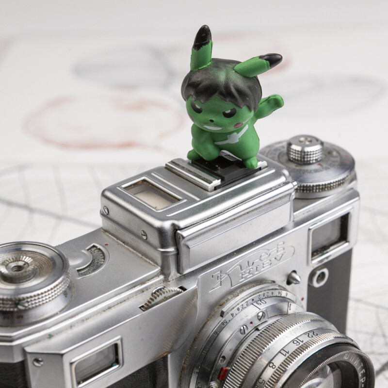 Fotokvant PRZ-048 B10 заглушка на горячий башмак Пикачу №10