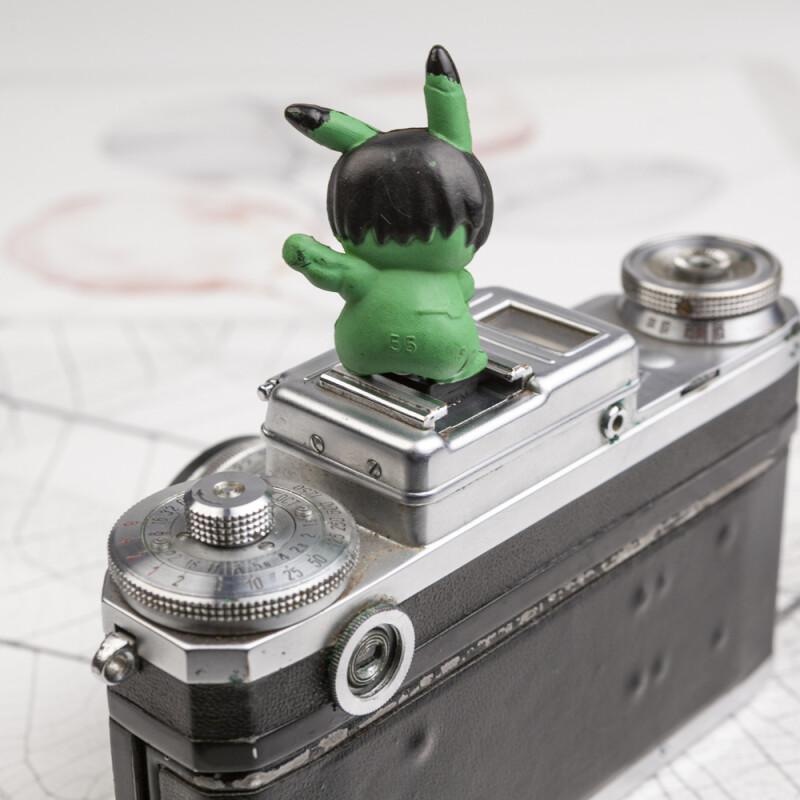 Fotokvant PRZ-048 B10 заглушка на горячий башмак Пикачу №10