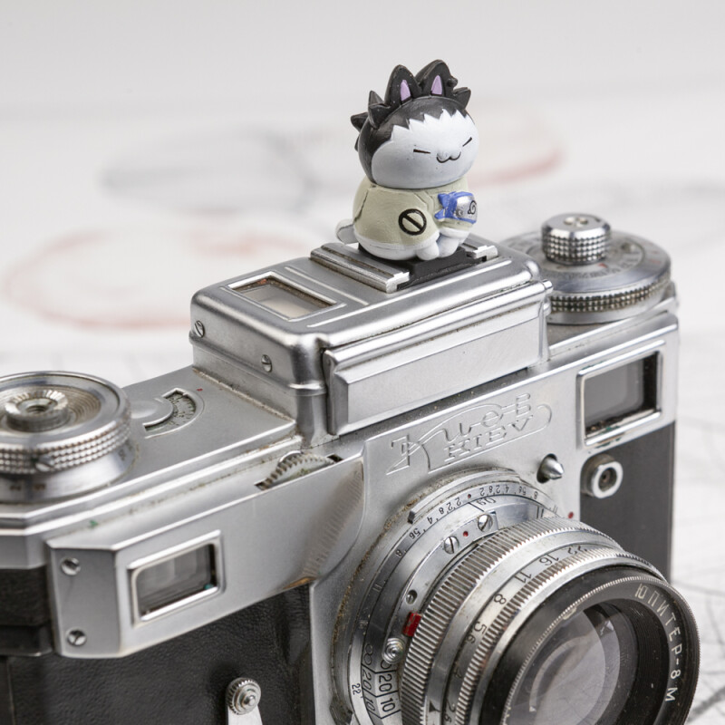 Fotokvant PRZ-055 B17 заглушка на горячий башмак Шикамару Нара Shikamaru Cat