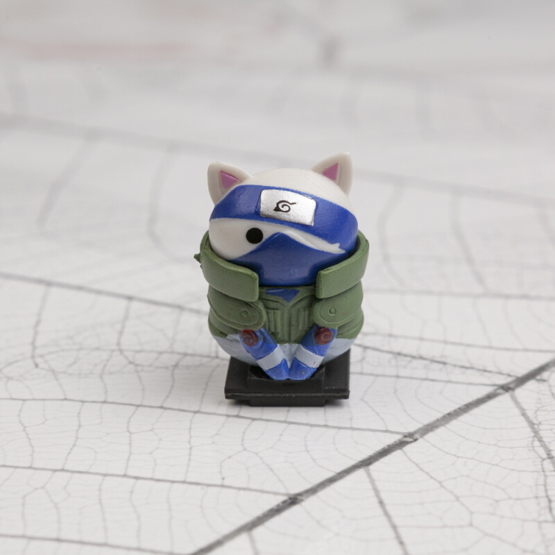 Fotokvant PRZ-058 B20 заглушка на горячий башмак Кот Хокаге Какаши Hokage Kakashi Cat