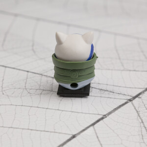 Fotokvant PRZ-058 B20 заглушка на горячий башмак Кот Хокаге Какаши Hokage Kakashi Cat