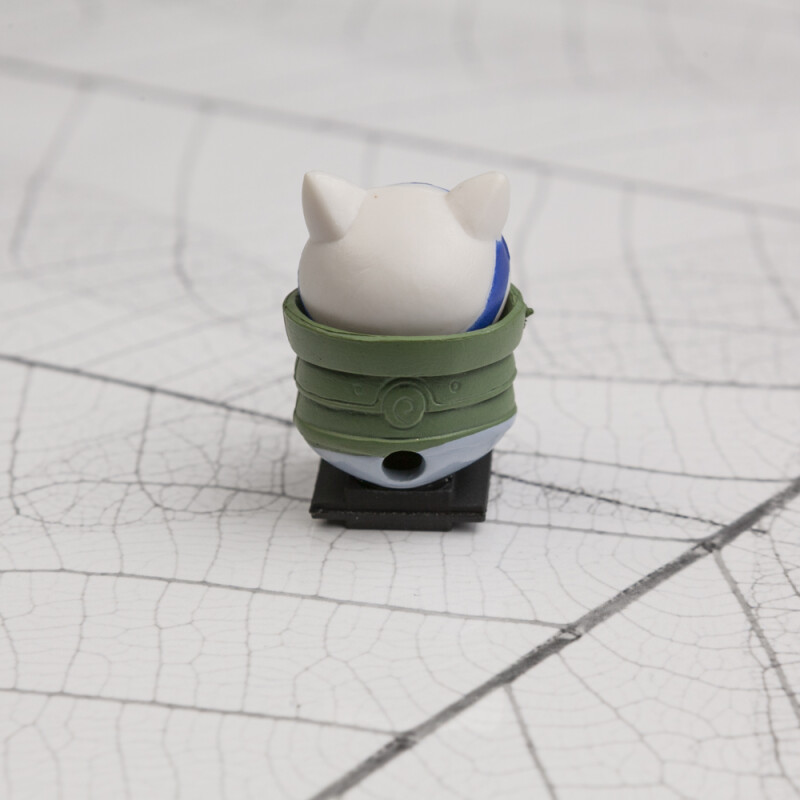 Fotokvant PRZ-058 B20 заглушка на горячий башмак Кот Хокаге Какаши Hokage Kakashi Cat