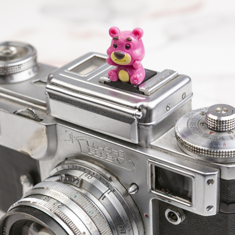 Fotokvant PRZ-059 B21 заглушка на горячий башмак медведь розовый Lotso