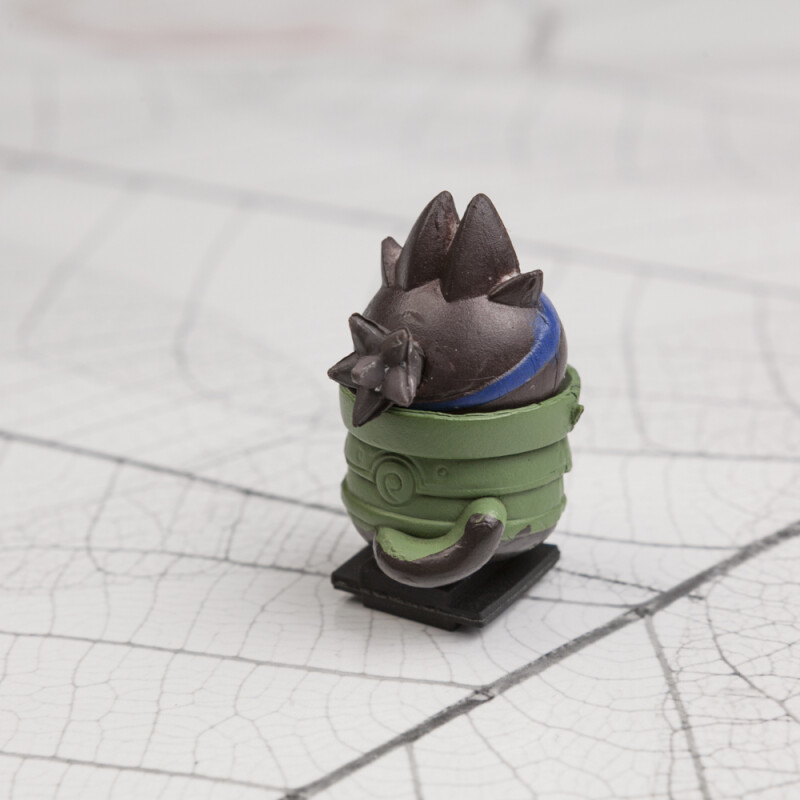 Fotokvant PRZ-060 B22 заглушка на горячий башмак Кот Хокаге Ирука Hokage Iruka Cat