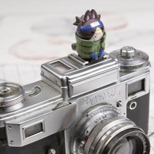 Fotokvant PRZ-060 B22 заглушка на горячий башмак Кот Хокаге Ирука Hokage Iruka Cat