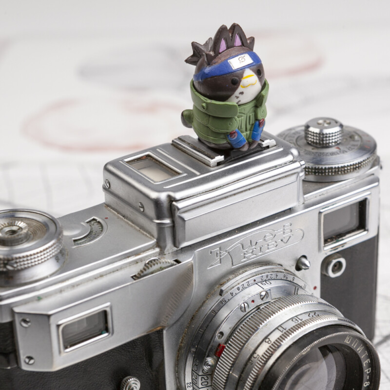 Fotokvant PRZ-060 B22 заглушка на горячий башмак Кот Хокаге Ирука Hokage Iruka Cat