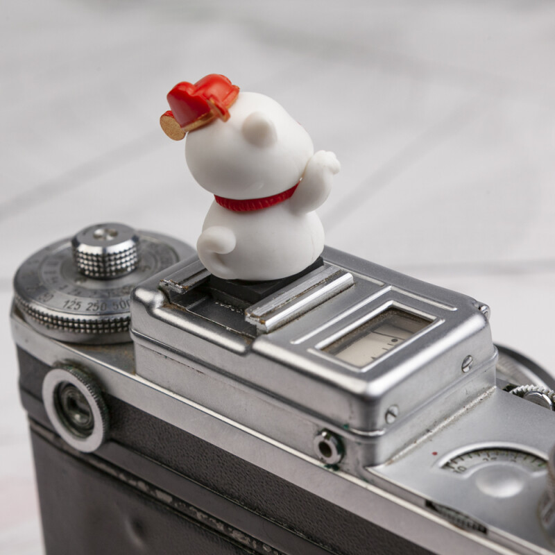 Fotokvant PRZ-065 P4 заглушка на горячий башмак счастливый котик Lucky Cat №1