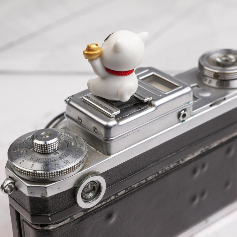 Fotokvant PRZ-067 P6 заглушка на горячий башмак счастливый котик Lucky Cat №3