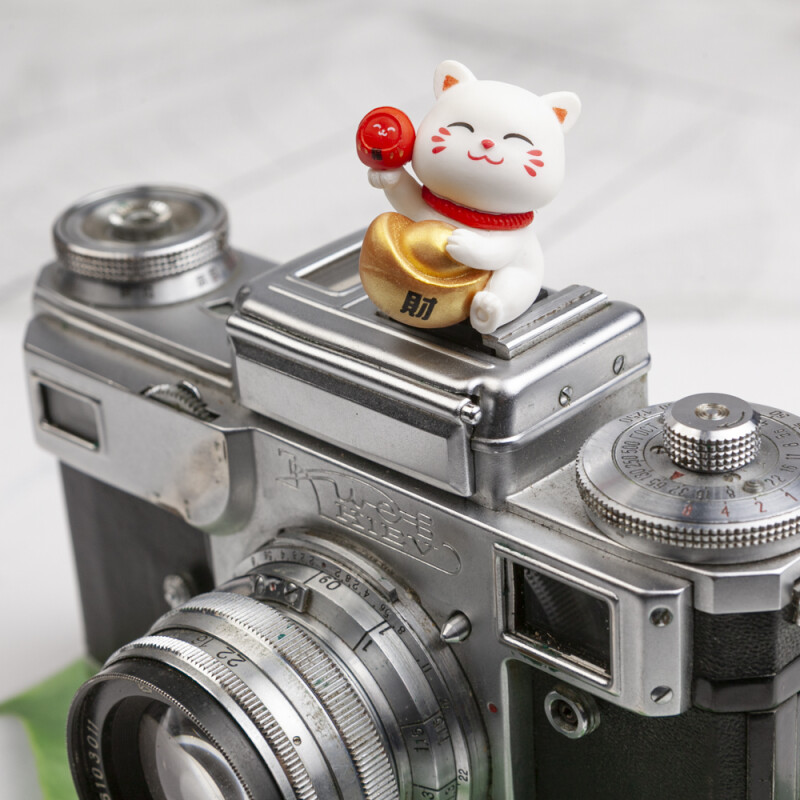 Fotokvant PRZ-068 P7 заглушка на горячий башмак счастливый котик Lucky Cat №4