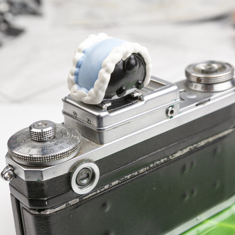 Fotokvant PRZ-072 P12 заглушка на горячий башмак панда №3