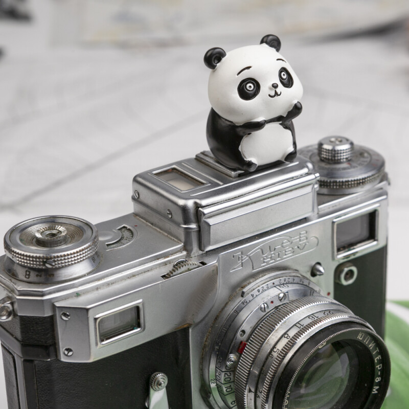 Fotokvant PRZ-073 P13 заглушка на горячий башмак панда №4