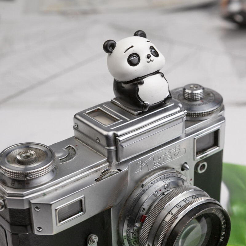 Fotokvant PRZ-074 P14 заглушка на горячий башмак панда №5